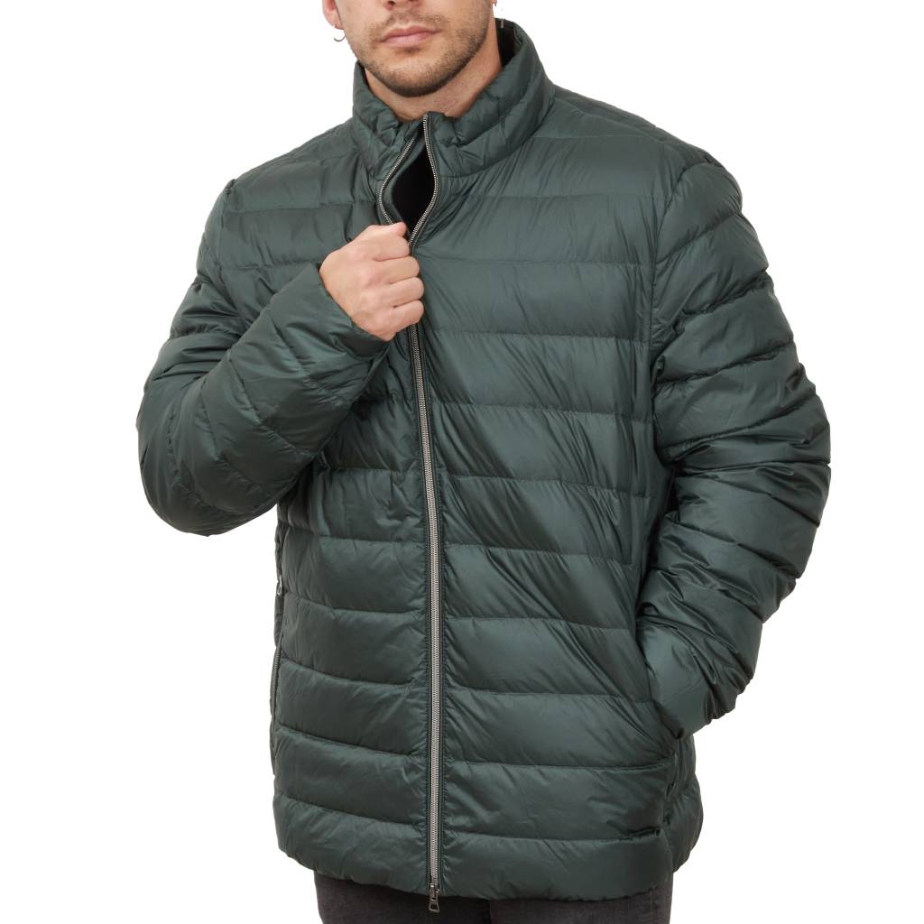 GEOX M DERECK SHORT JKT en color VERDE  (4)