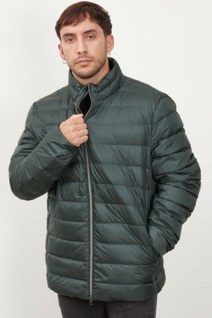 GEOX M DERECK SHORT JKT en color VERDE  (1)