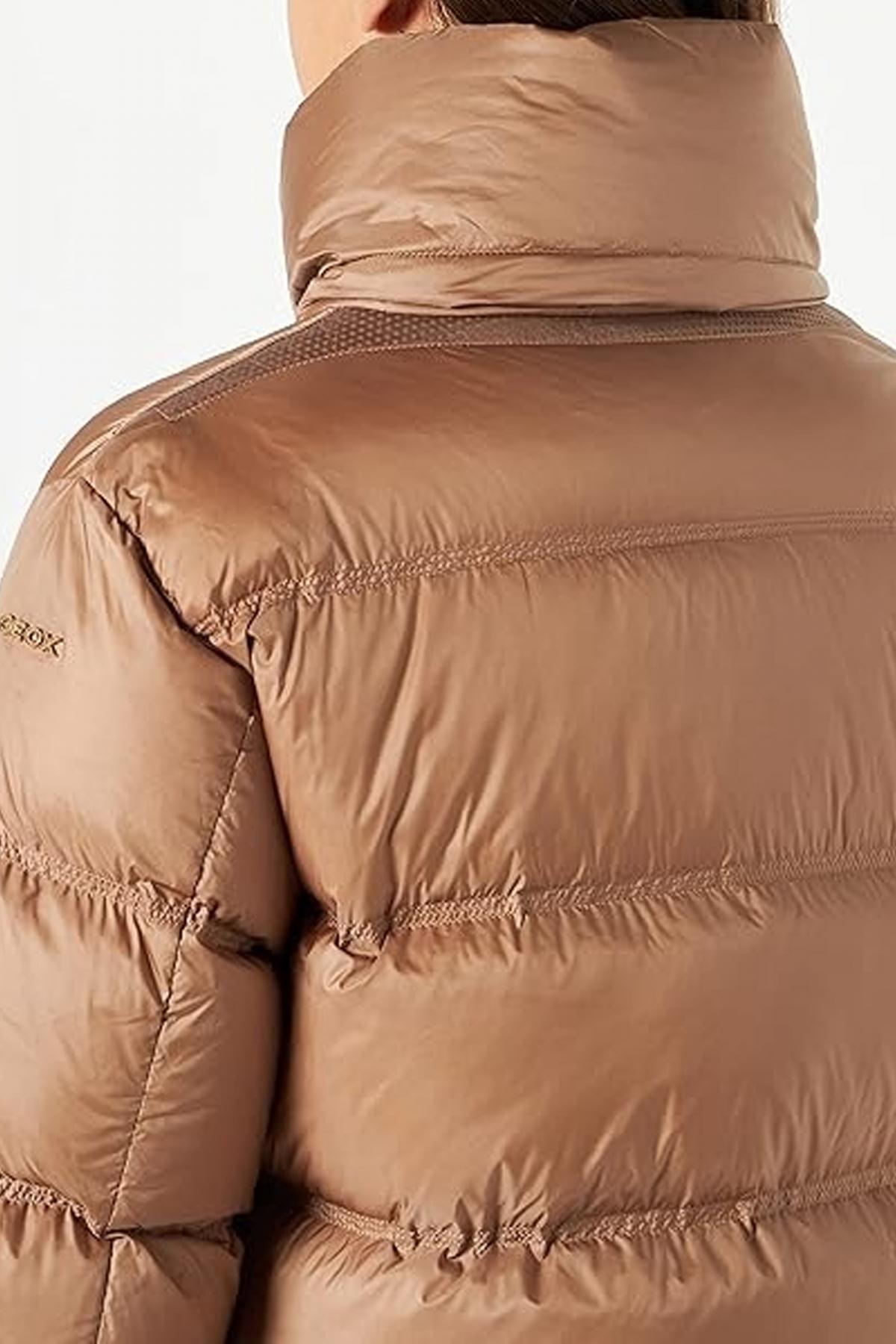 GEOX W TAHINA MID JKT en color BRONCE  (3)