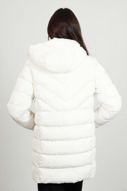 GEOX W SPHERICA HOOD JKT en color BLANCO  (3)
