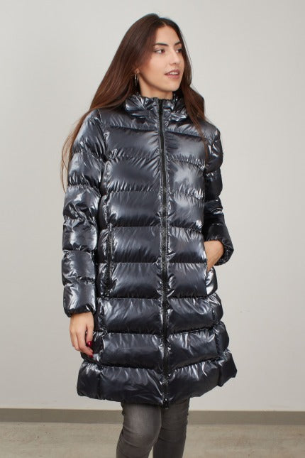 GEOX W TEOCLEA LONG JKT en color GRIS  (2)