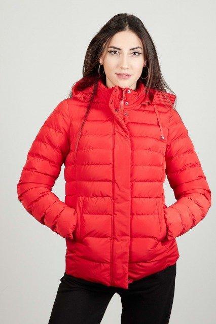GEOX W ANEKO MID JKT en color ROJO  (1)
