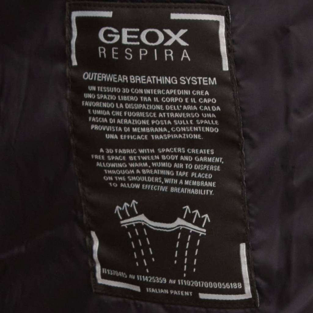 GEOX W ADRYA LONG JKT en color GRIS  (3)