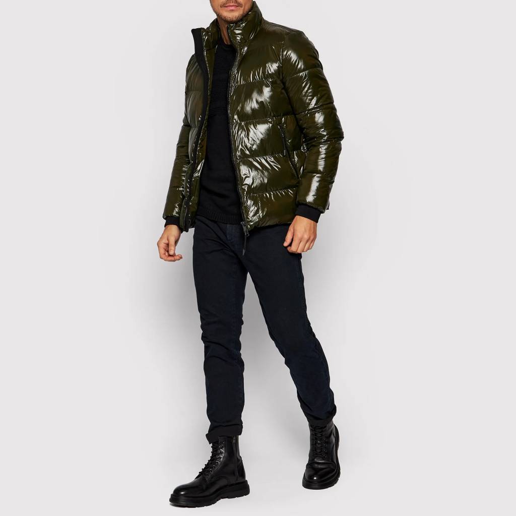 GEOX SILE BOMBER en color VERDE  (1)