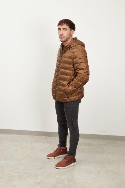 GEOX  M DENNIE HOOD_JKT en color MARRON  (2)