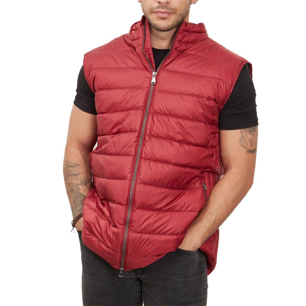 GEOX M DERECK VEST en color ROJO  (2)