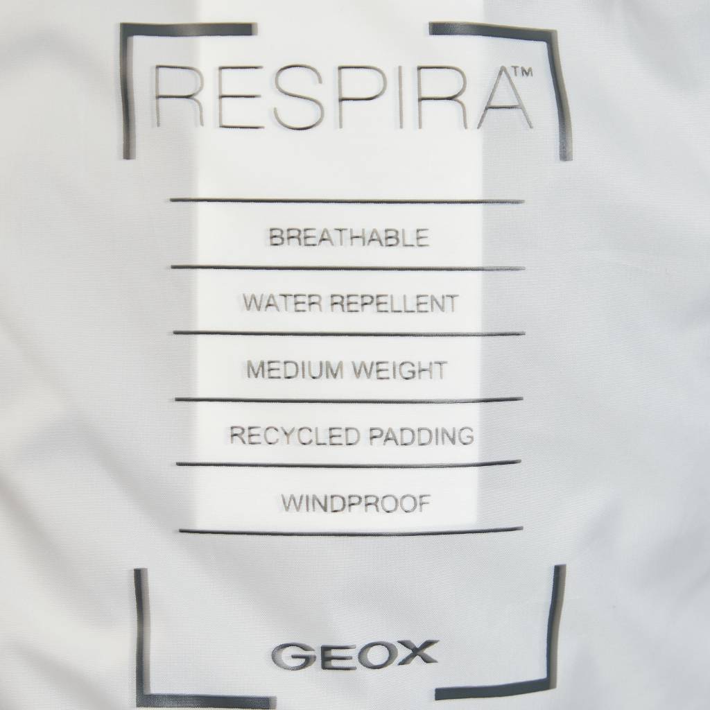GEOX W ASCYTHIA LONG JKT en color BLANCO  (5)