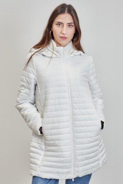 GEOX W ASCYTHIA LONG JKT en color BLANCO  (1)