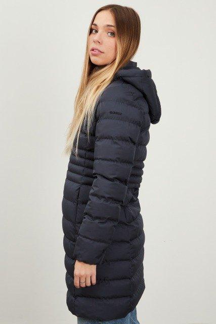 GEOX W HIVER LONG JKT en color AZUL  (3)
