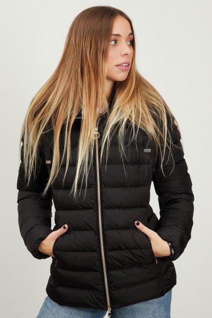 GEOX W SEYLA MID JKT en color NEGRO  (1)