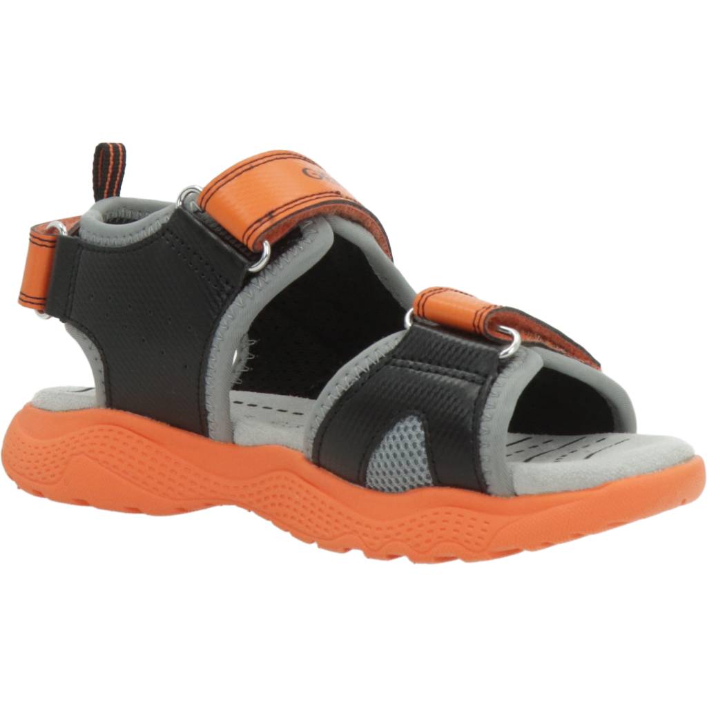 GEOX J SANDAL SPLUSH BOY en color NARANJA  (4)