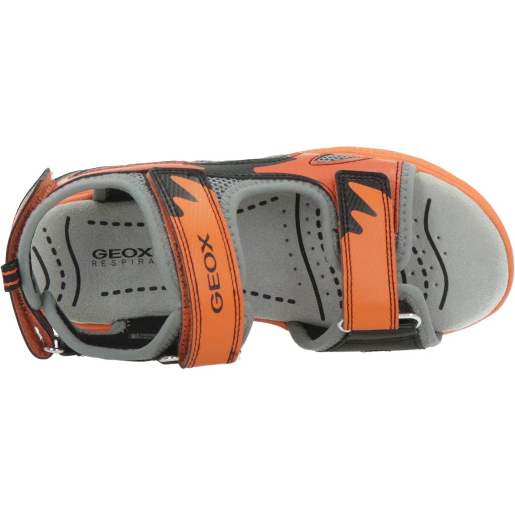 GEOX J SANDAL SPLUSH BOY en color NARANJA  (7)
