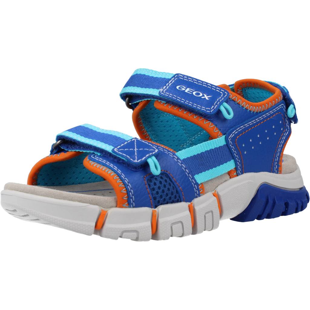 GEOX  J SANDAL DYNOMIX BOY en color AZUL  (1)