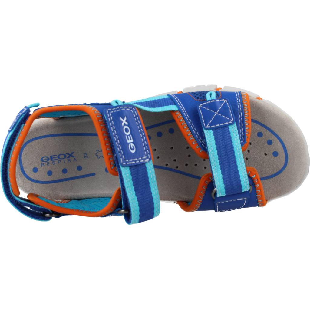 GEOX  J SANDAL DYNOMIX BOY en color AZUL  (7)