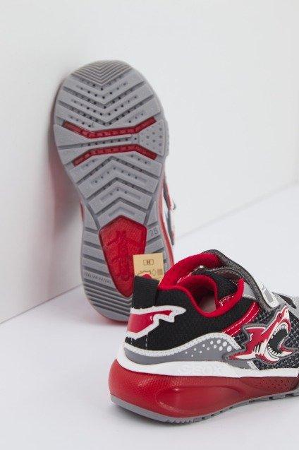 GEOX  J BAYONYC BOY en color GRIS  (3)