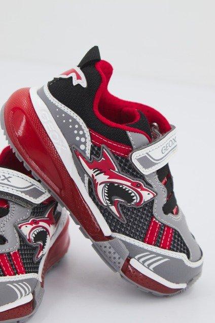 GEOX  J BAYONYC BOY en color GRIS  (4)