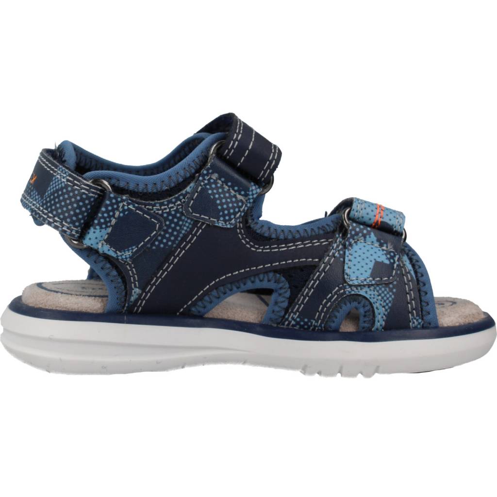 GEOX  J SANDAL MARATEA BOY en color AZUL  (4)