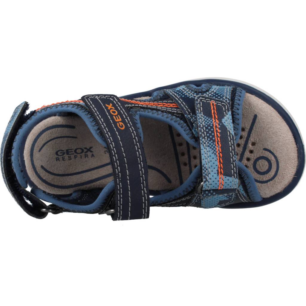 GEOX  J SANDAL MARATEA BOY en color AZUL  (7)