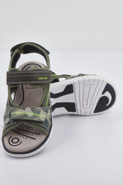 GEOX  J SANDAL MARATEA BOY en color VERDE  (3)