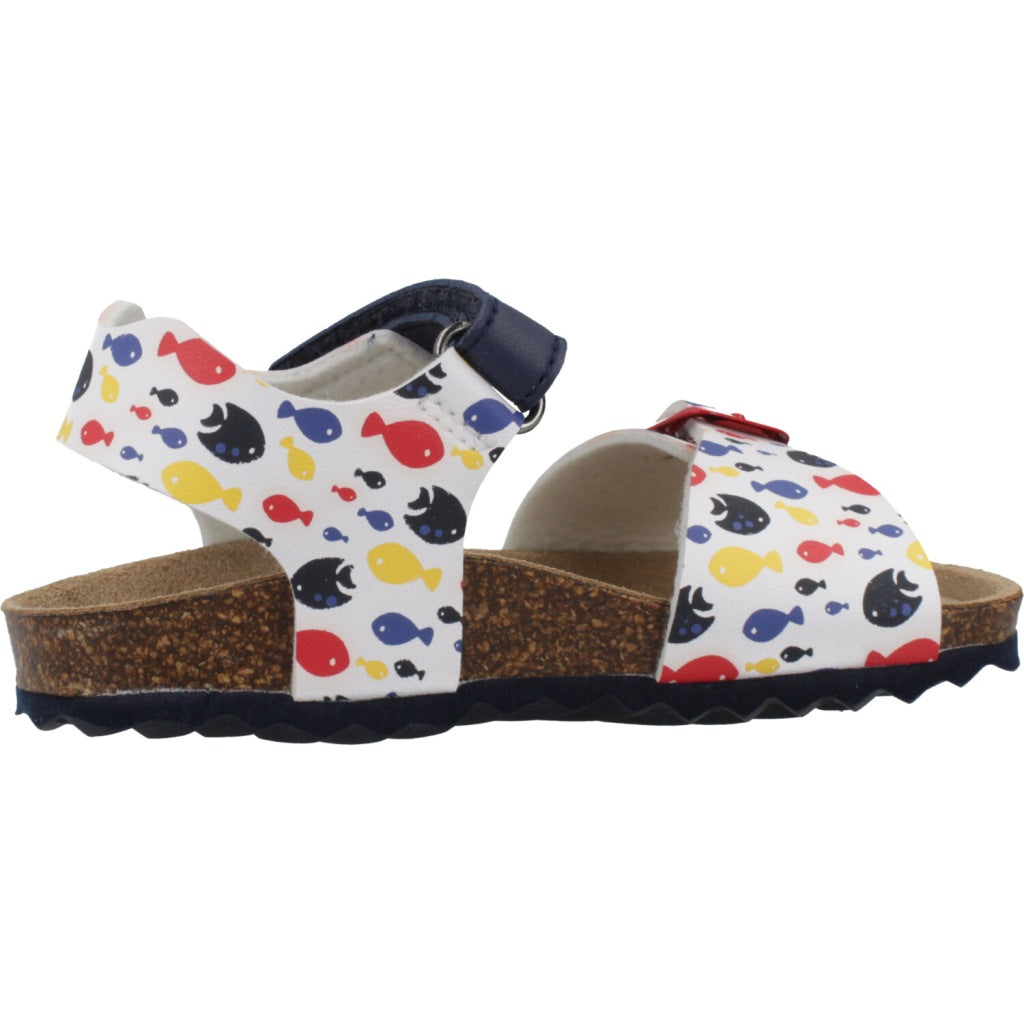 GEOX B SANDAL CHALKI BOY en color BLANCO  (4)