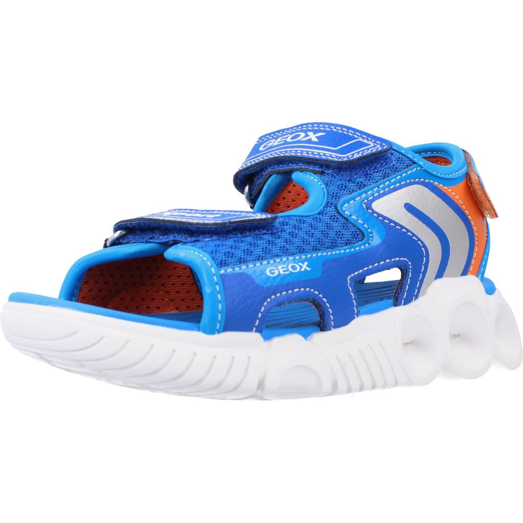 GEOX J SANDAL WROOM BOY en color AZUL  (1)
