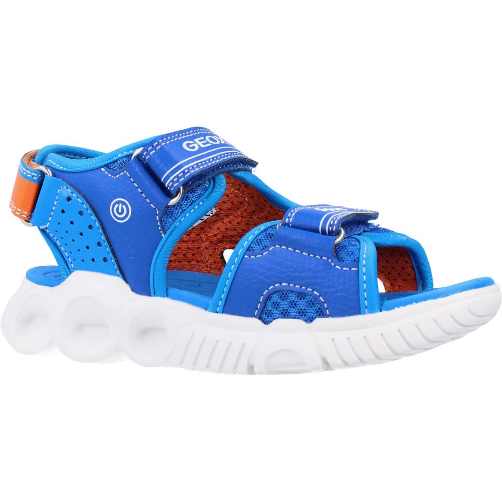GEOX J SANDAL WROOM BOY en color AZUL  (5)