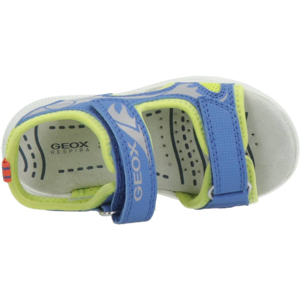 GEOX  J SANDAL SPLUSH BOY en color AZUL  (7)