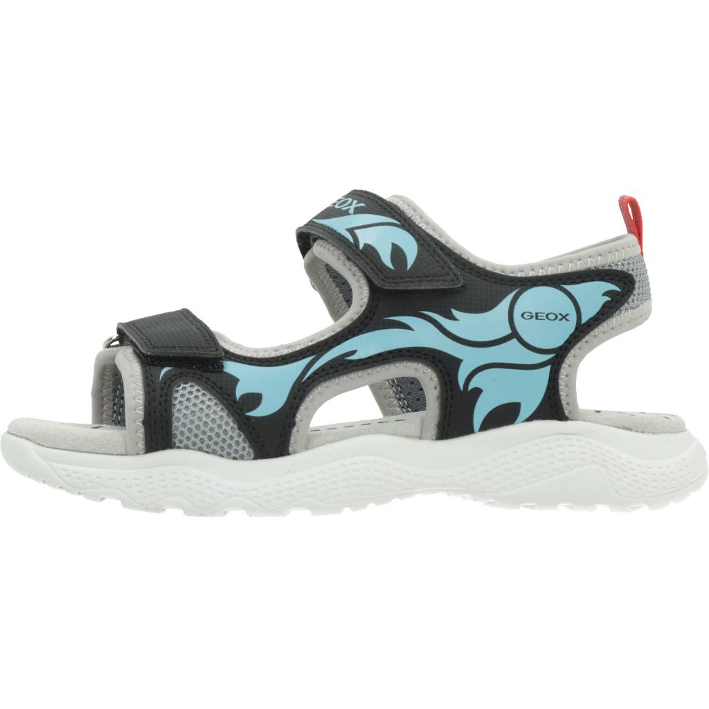 GEOX  J SANDAL SPLUSH BOY en color AZUL  (2)