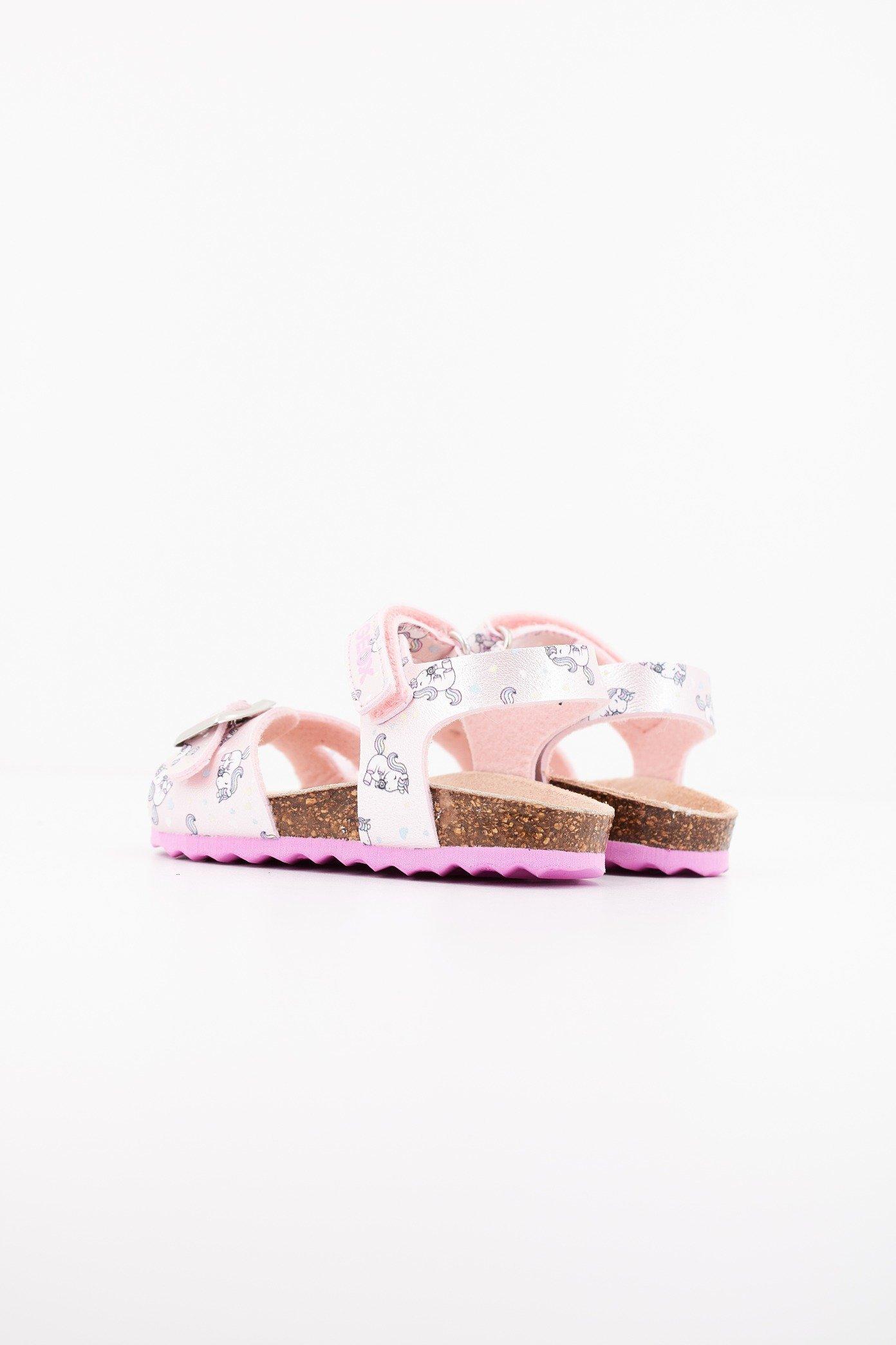 GEOX B SANDAL CHALKI GIRL en color ROSA  (3)