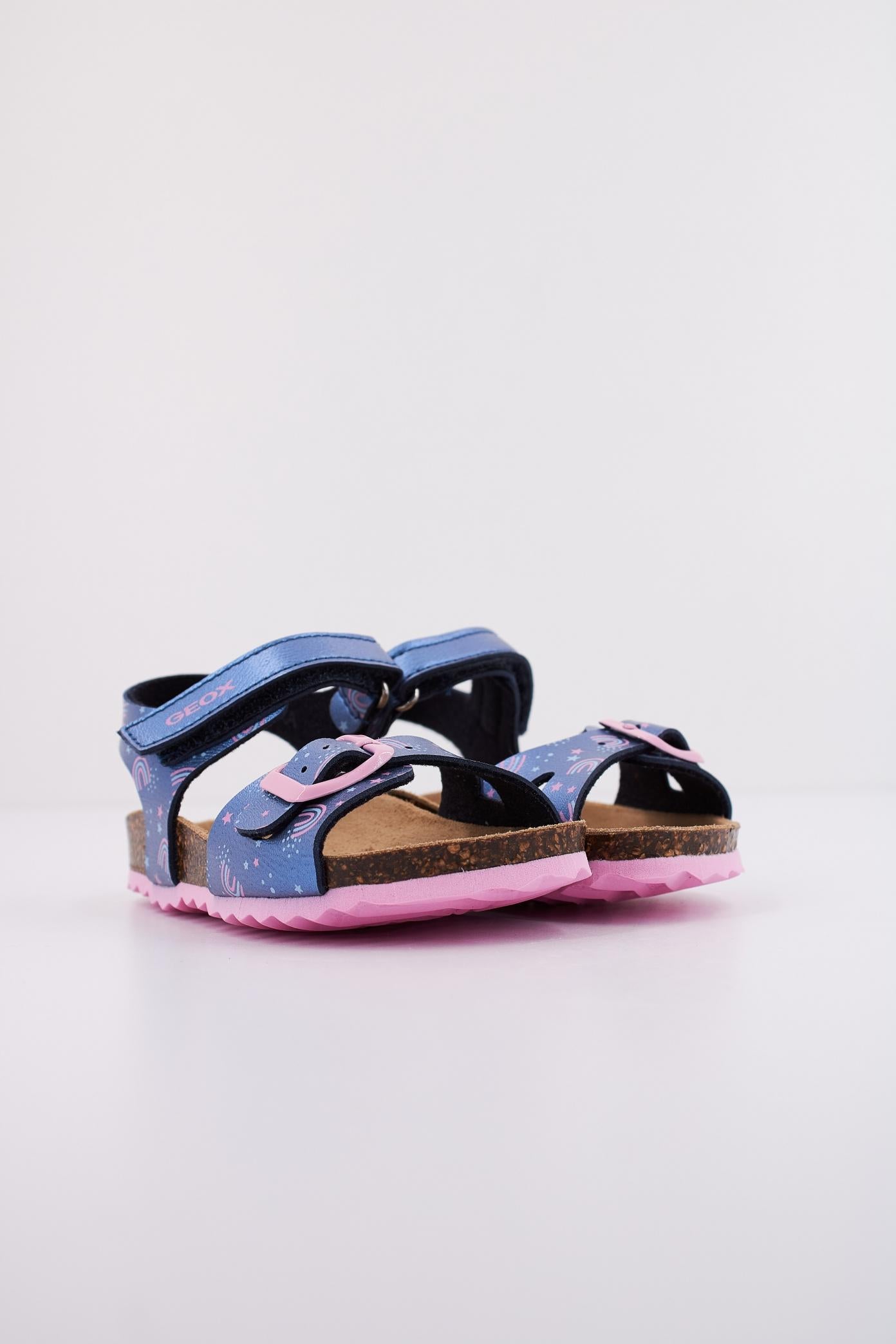 GEOX B SANDAL CHALKI GIRL en color AZUL  (2)