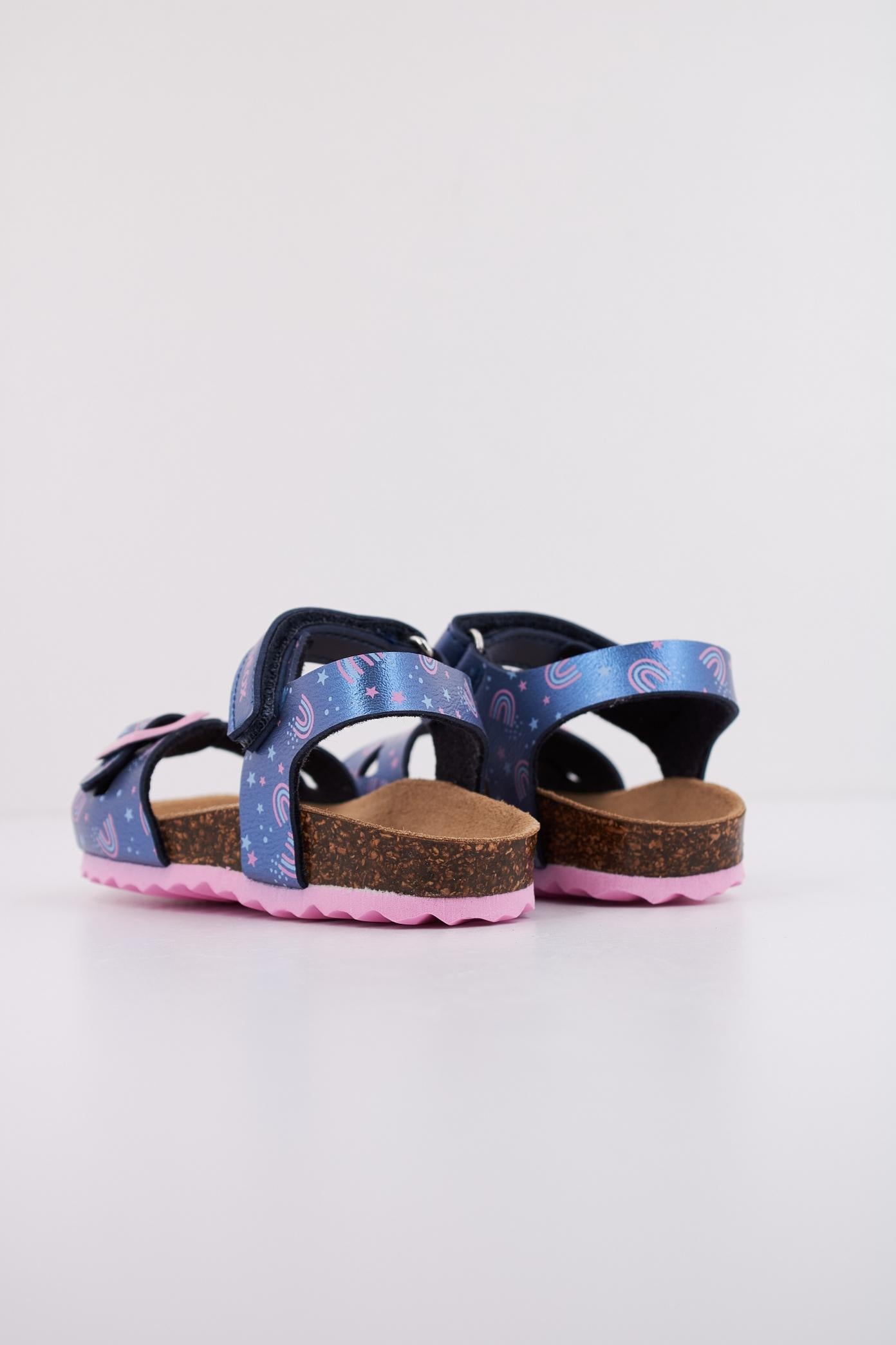 GEOX B SANDAL CHALKI GIRL en color AZUL  (4)