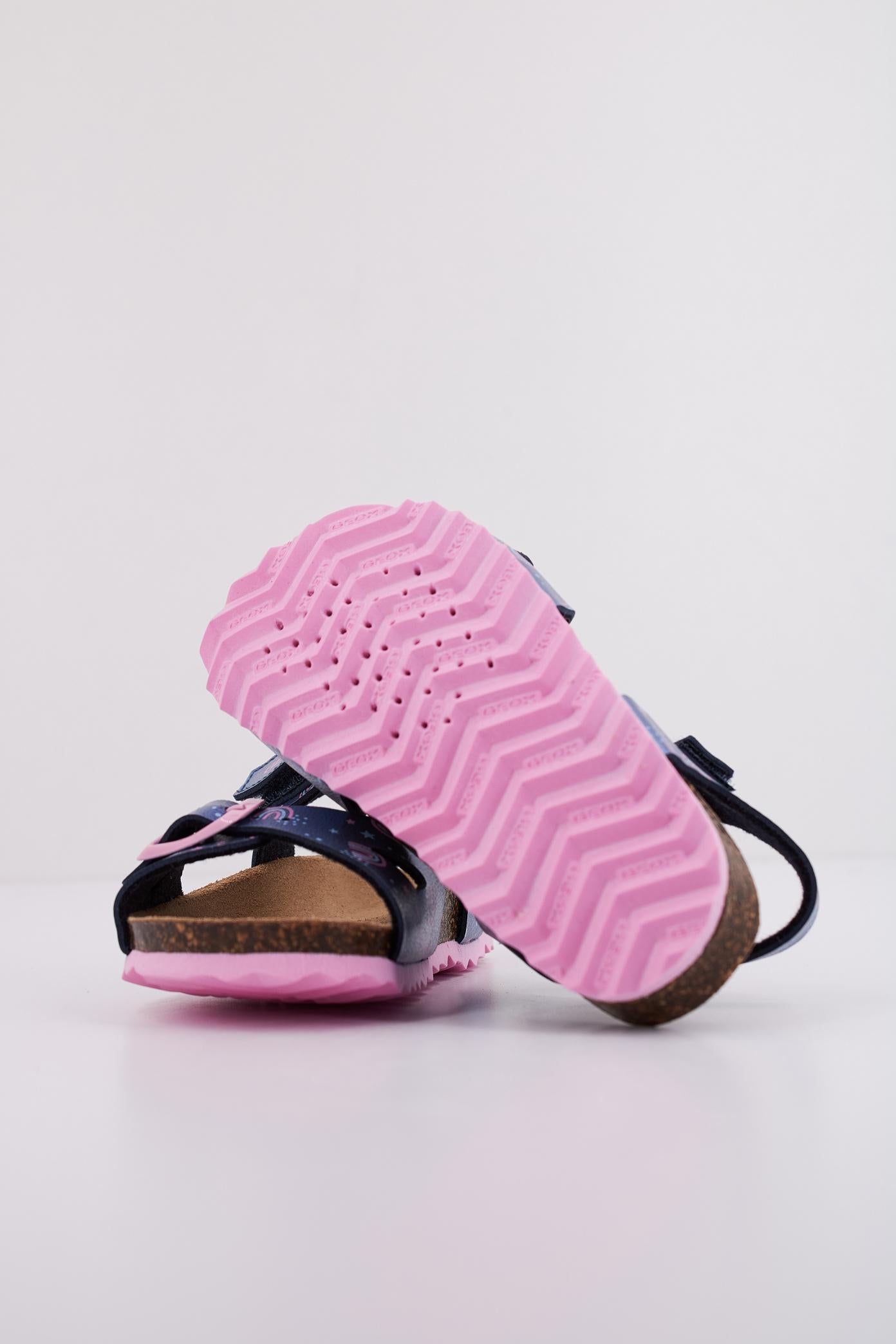 GEOX B SANDAL CHALKI GIRL en color AZUL  (5)