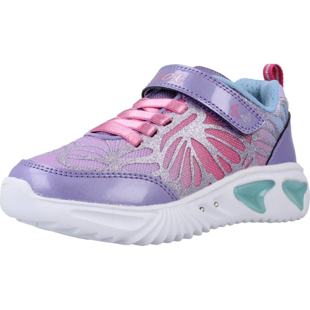 GEOX  J ASSISTER GIRL B en color VIOLETA  (1)