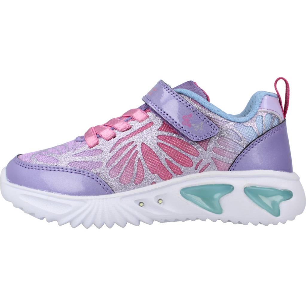 GEOX  J ASSISTER GIRL B en color VIOLETA  (2)
