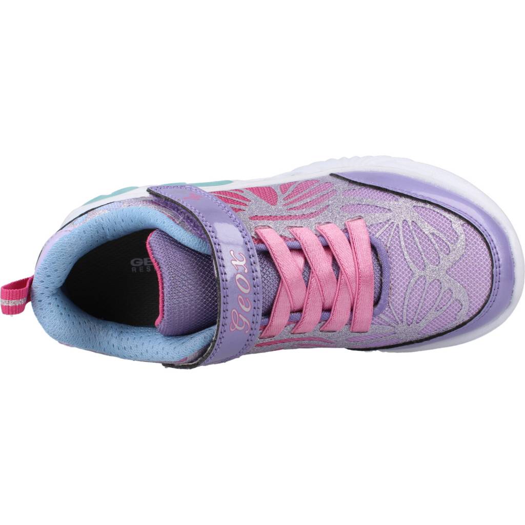 GEOX  J ASSISTER GIRL B en color VIOLETA  (7)