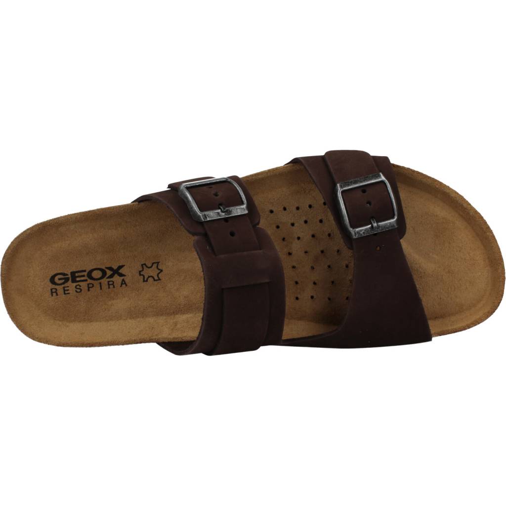 GEOX U SANDAL GHITA B en color MARRON  (7)
