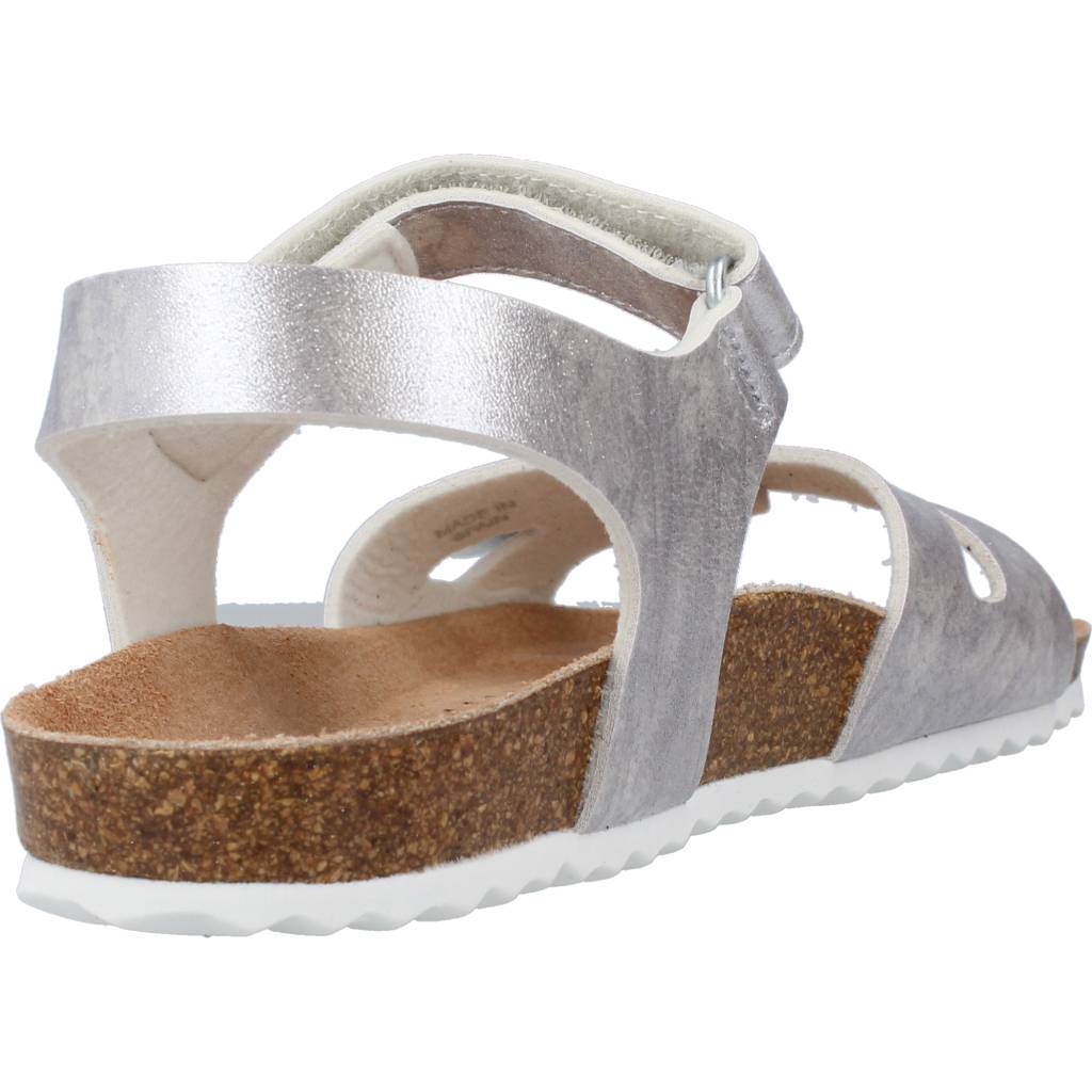 GEOX  J ADRIEL GIRL C en color PLATA  (3)