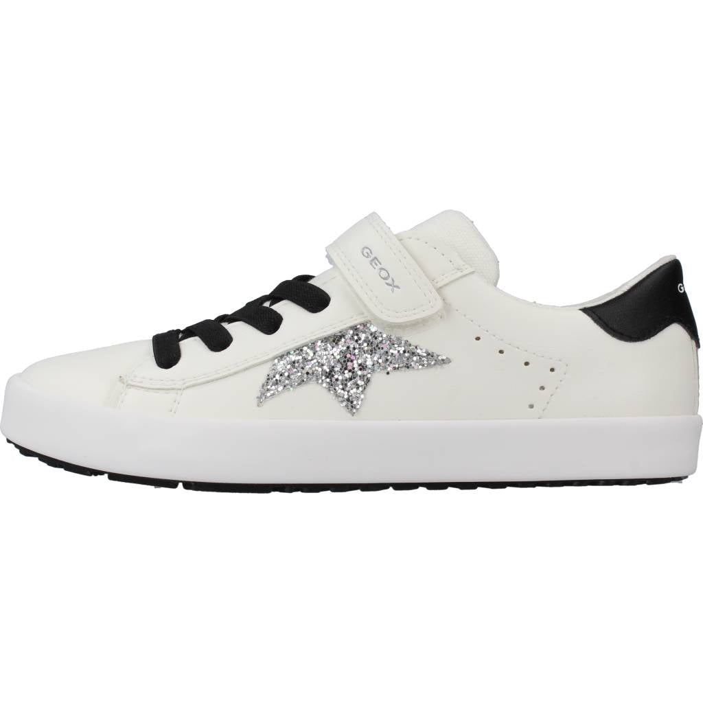 GEOX  J KILWI GIRL B en color NEGRO  (2)