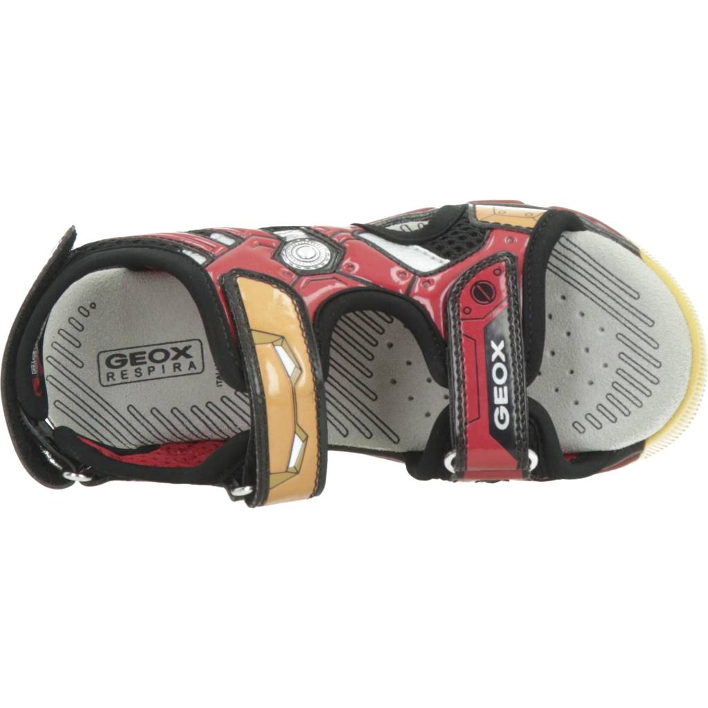 GEOX J SANDAL ANDROID BOY en color ROJO  (7)