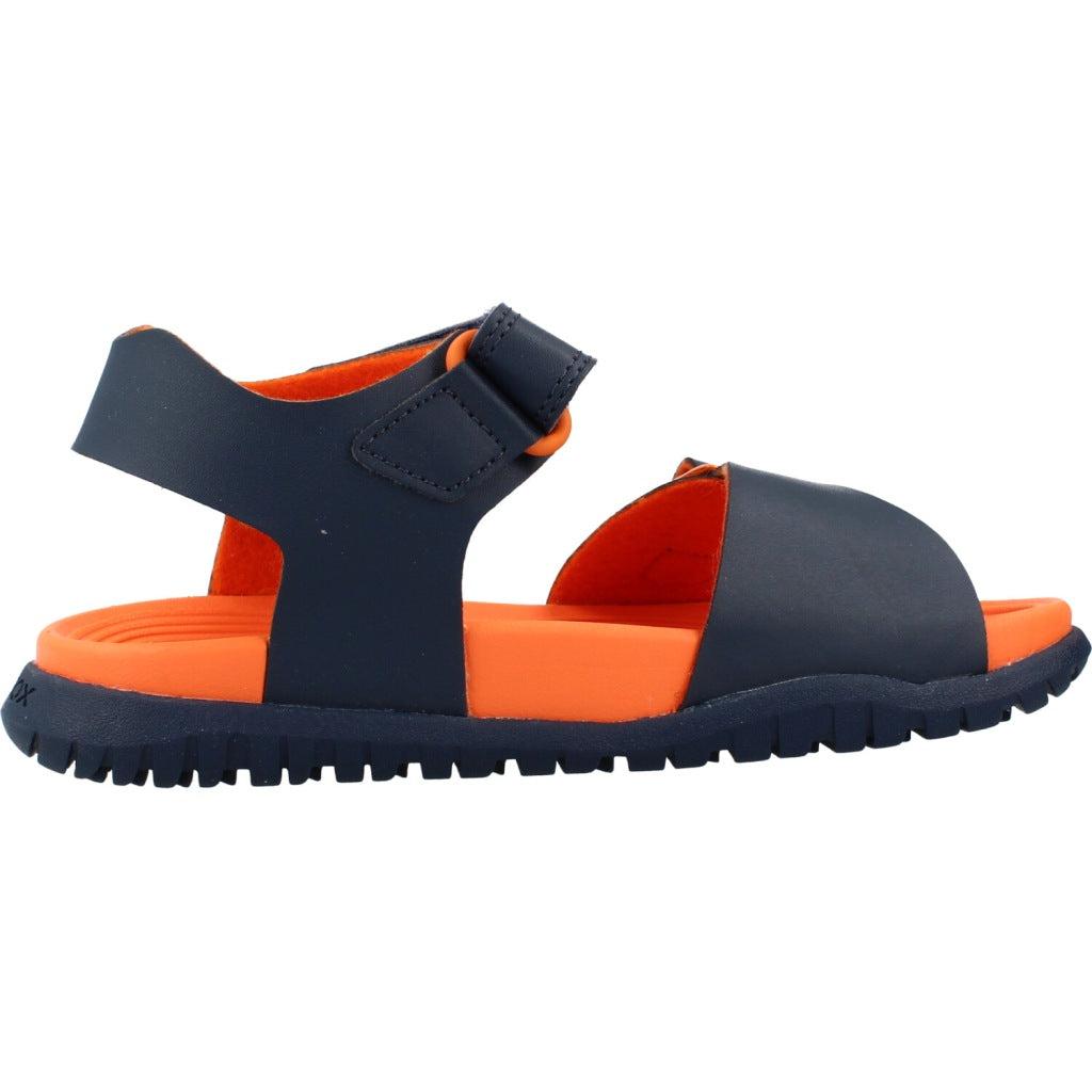 GEOX J SANDAL FUSBETTO BO en color AZUL  (4)