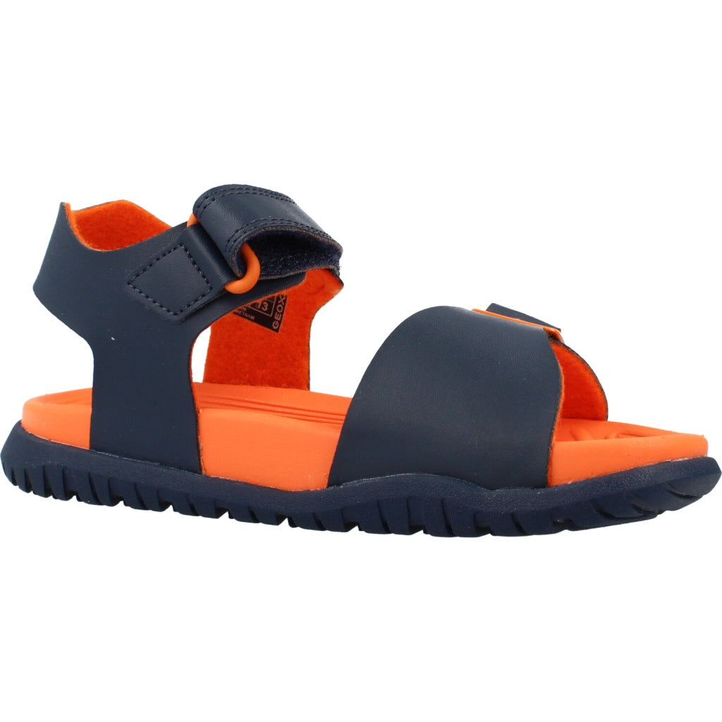 GEOX J SANDAL FUSBETTO BO en color AZUL  (5)