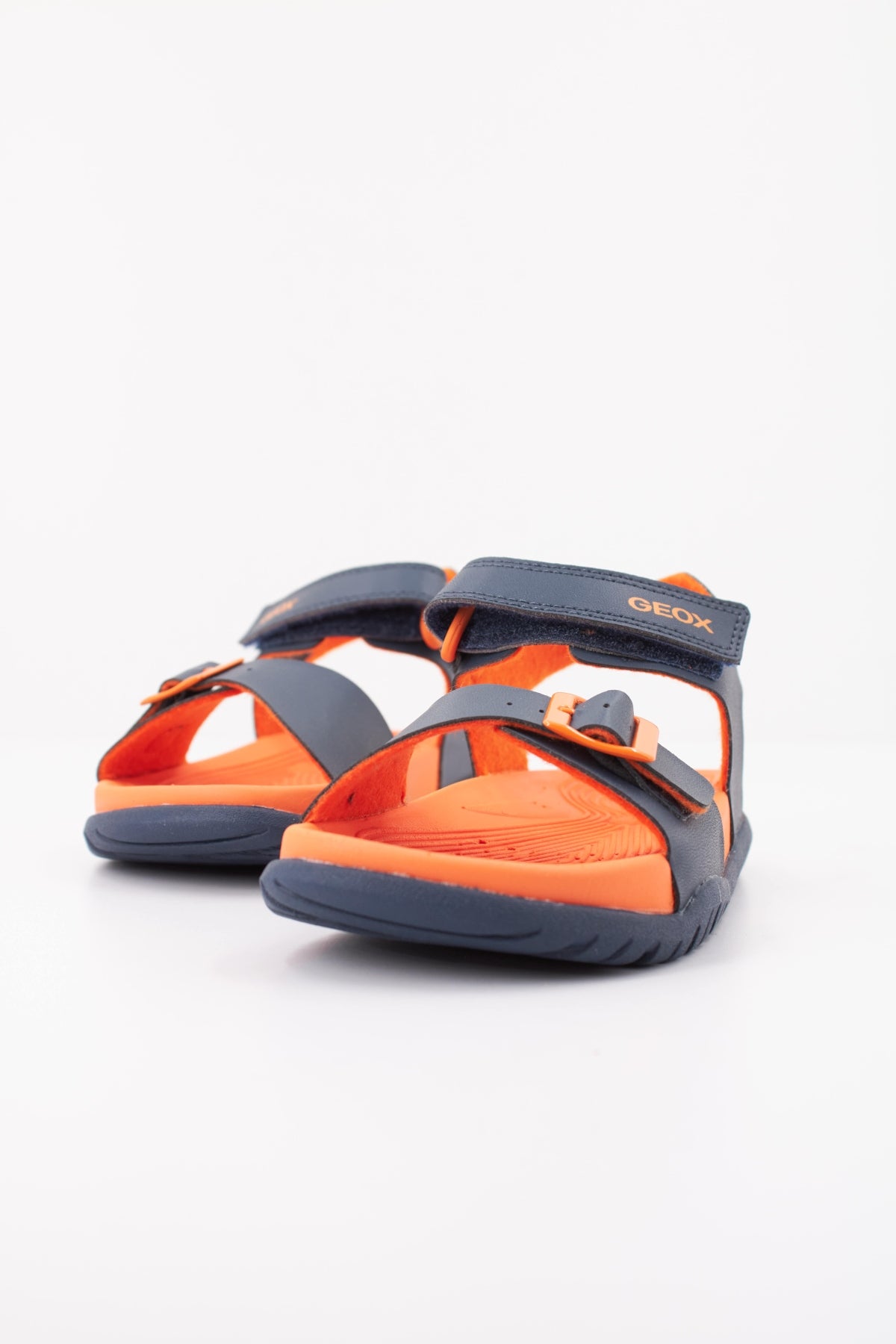 GEOX J SANDAL FUSBETTO BO en color AZUL  (2)