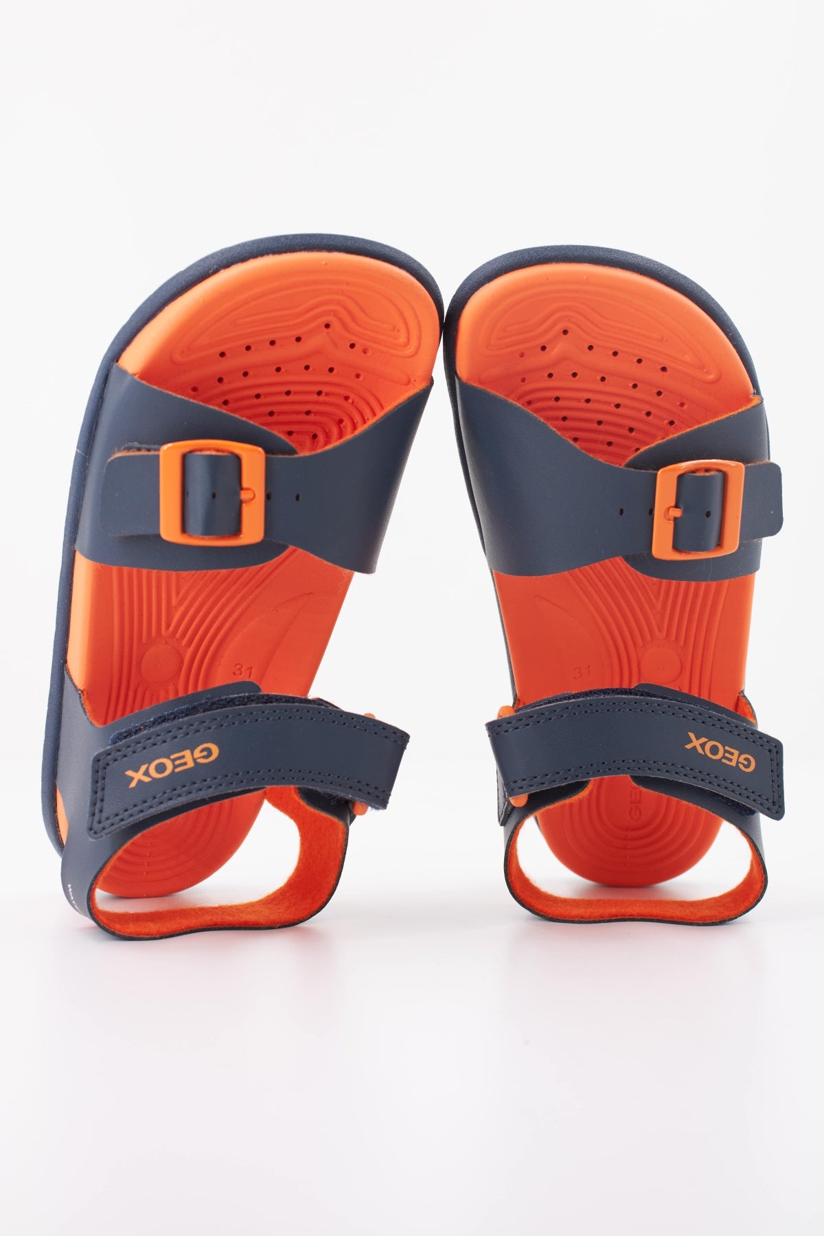 GEOX J SANDAL FUSBETTO BO en color AZUL  (3)