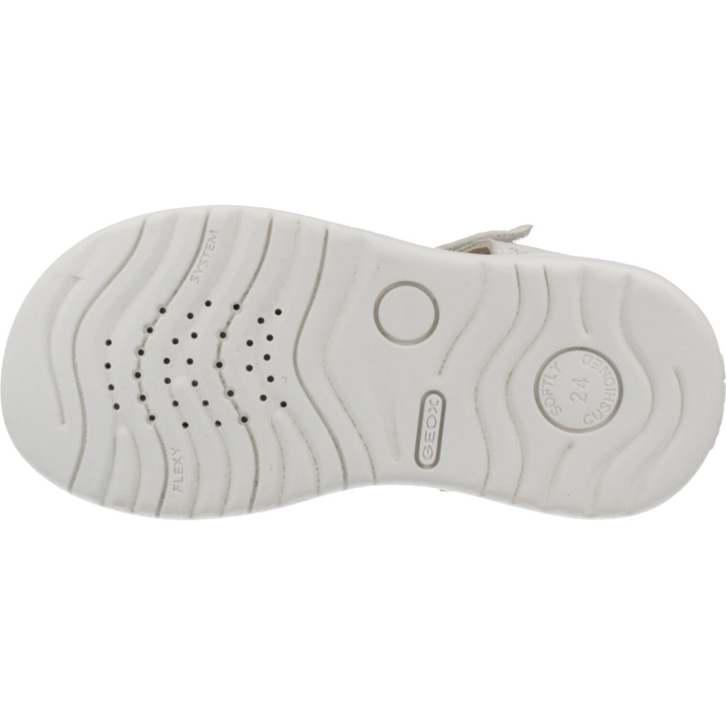 GEOX  B SANDAL MACCHIA GIR en color PLATA  (6)