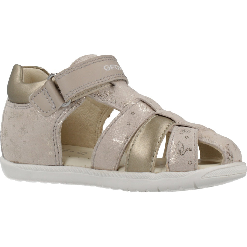 GEOX  B SANDAL MACCHIA GIR en color ORO  (5)