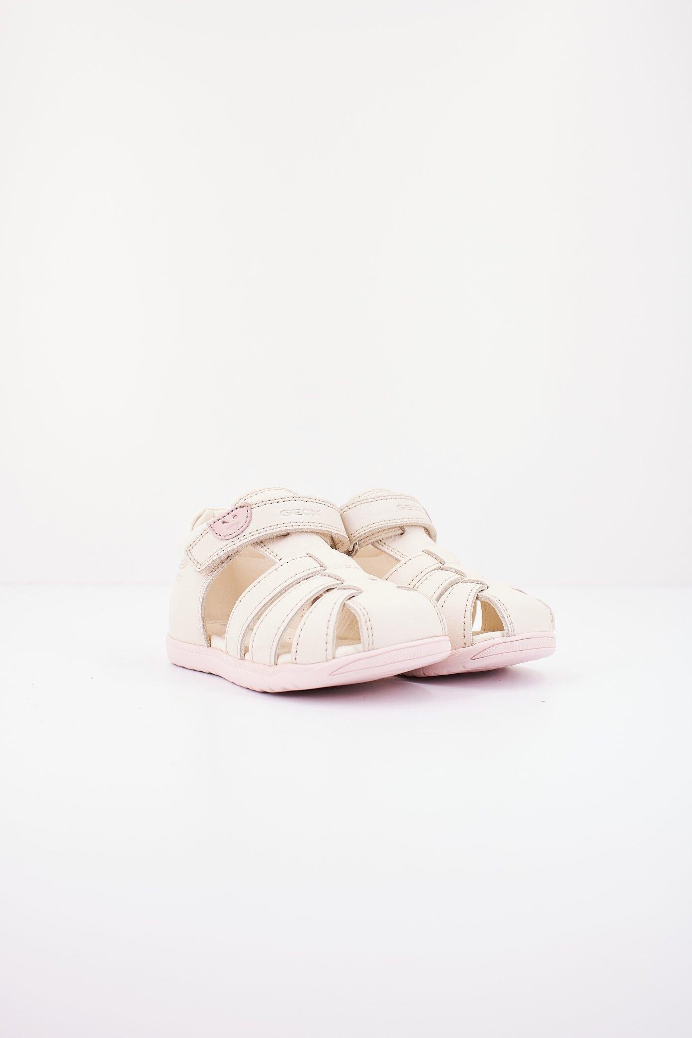 GEOX B SANDAL MACCHIA GIR en color BLANCO  (2)