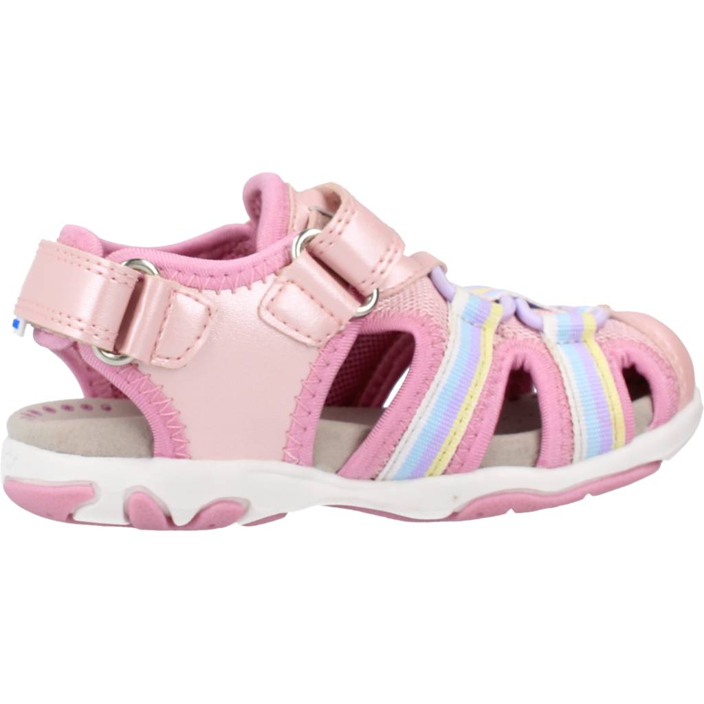 GEOX B SANDAL FLAFFEE GIR en color ROSA  (4)