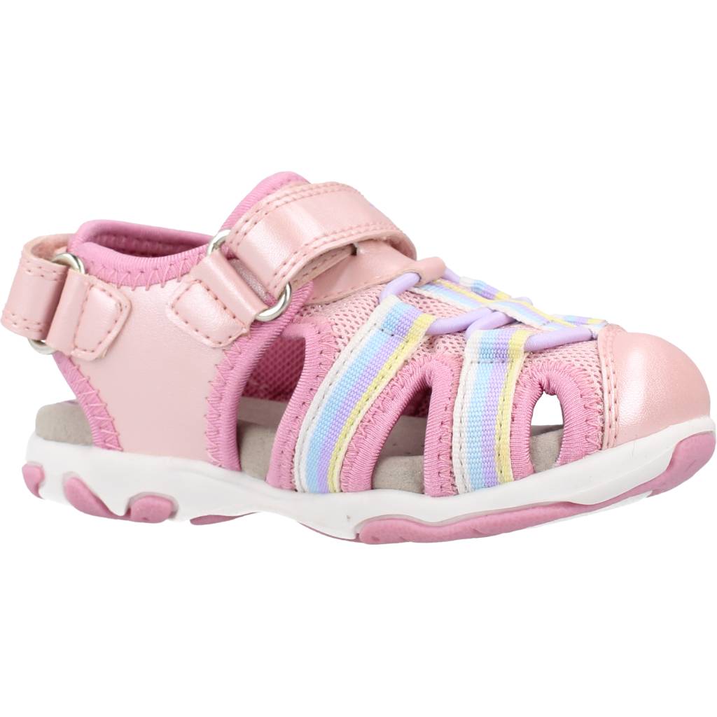 GEOX B SANDAL FLAFFEE GIR en color ROSA  (5)