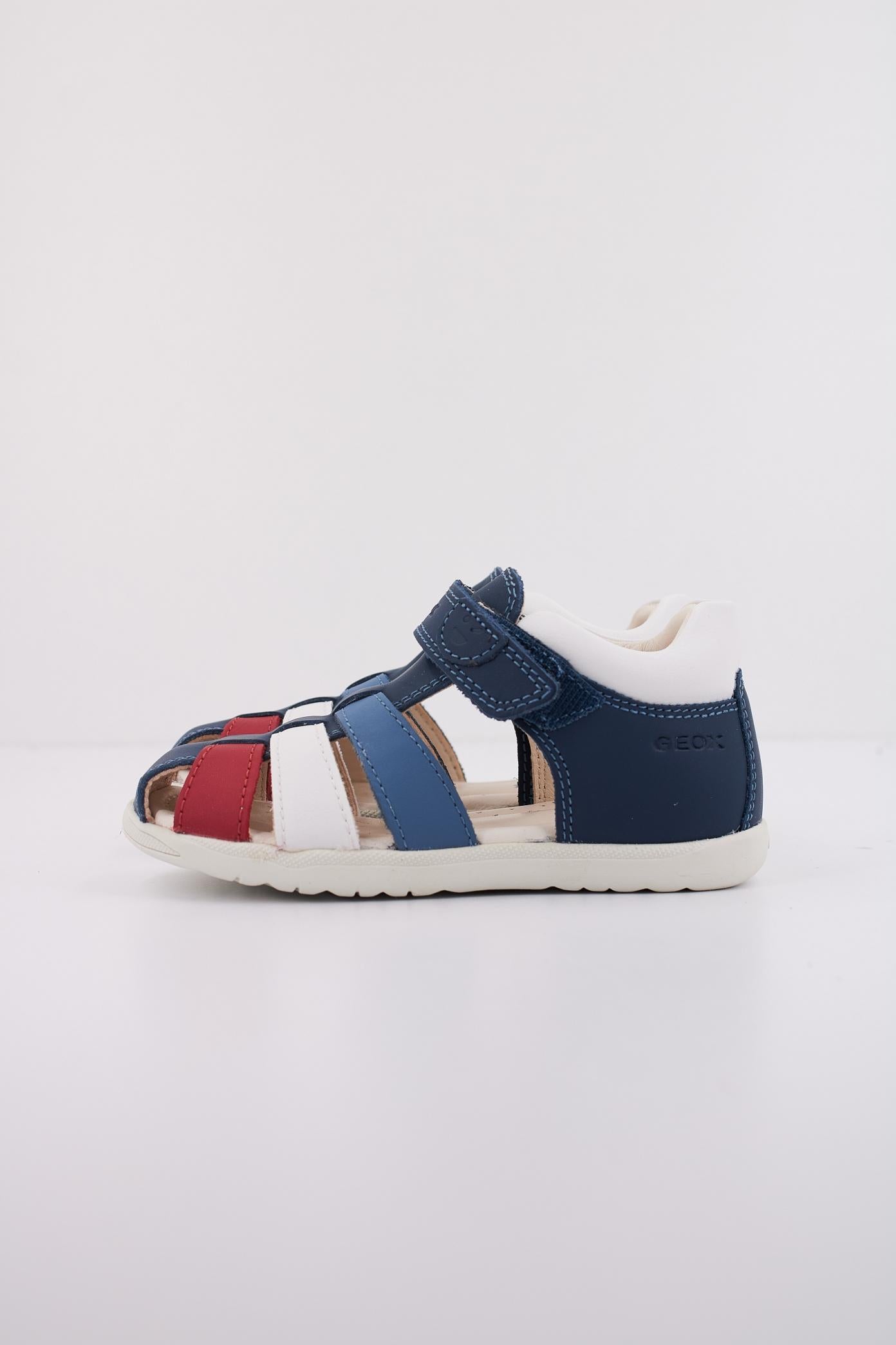 GEOX  B SANDAL MACCHIA BOY en color AZUL  (1)