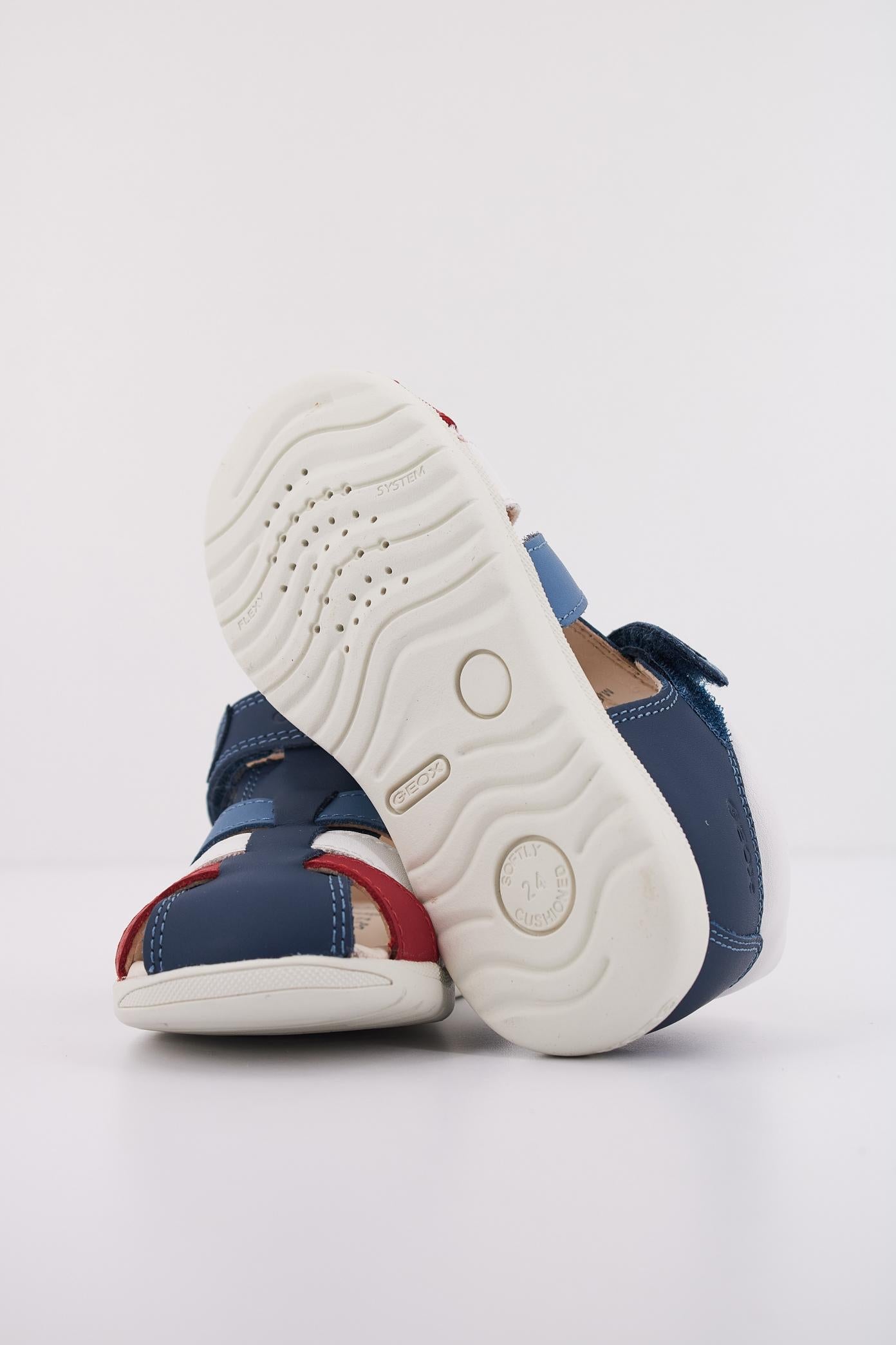 GEOX  B SANDAL MACCHIA BOY en color AZUL  (5)